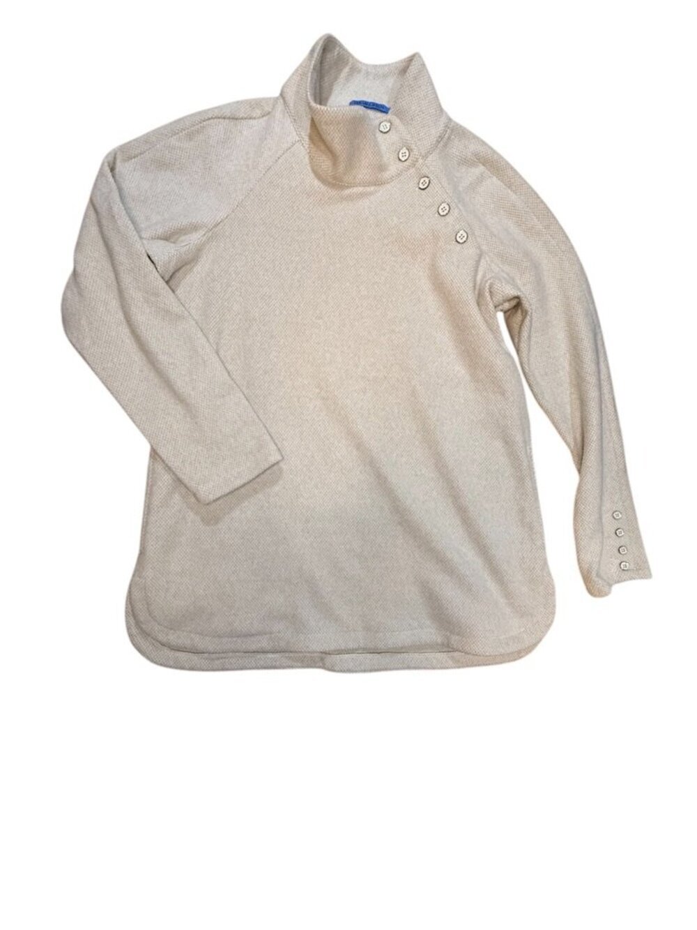 J. McLaughlin Marisa Fleece long sleeve size large - Picture 1 of 9
